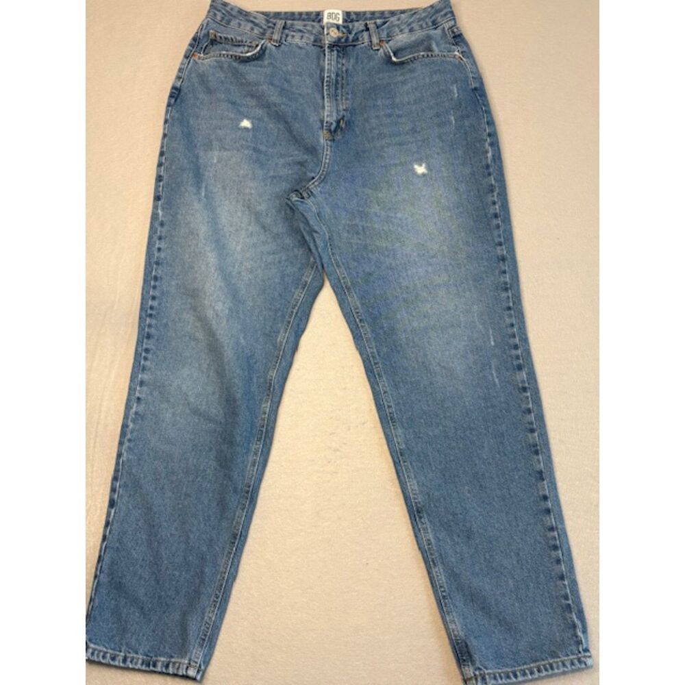 BDG Women's Jeans Size 33 Urban Outfitters Hi Rise Mom Lightly Distressed